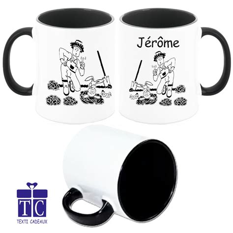 Mug jardinier à personnaliser Texti Cadeaux