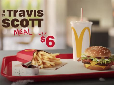 Travis Scott McDonald's Ad