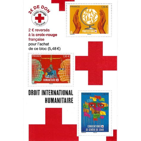 Feuillet De Timbres Croix Rouge Fran Aise F Neuf Philantologie