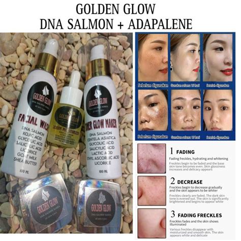 Jual Paket Golden Glow DNA SALMON PLUS ADAPALENE Shopee Indonesia