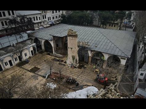 6 Şubat depremlerinde hasar gören Kahramanmaraş Ulu Camii restore