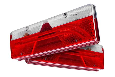 Tail light set Aspöck EUROPOINT III 12V left and right