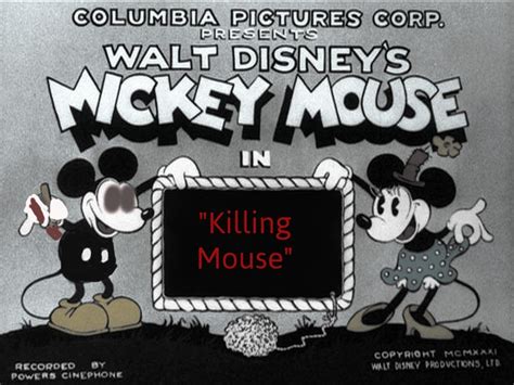 Mickey In Killing Mouse 1939 R Creepypasta