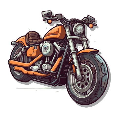 Harley Motorcycle Clip Art