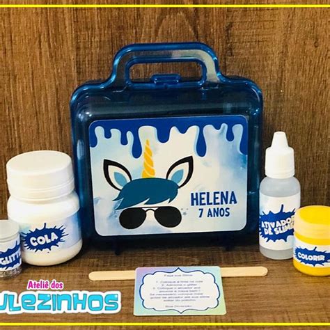 Kit Slime Now United Na Maleta Elo Produtos Especiais