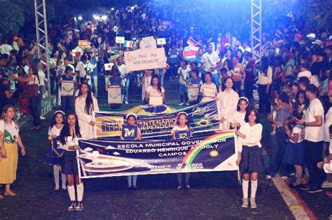 Desfile C Vico De Sete De Setembro Atrai Milhares De Pessoas Para