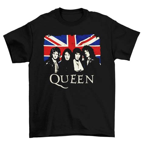 Jual Kaos Band Pria Tomoinc Queen England Flag Shopee Indonesia