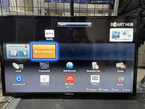 Telewizor Smart TV Samsung 32 całe Stan bardzo dobry Podwieszany