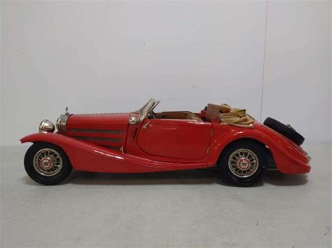 1930s Mercedes Ssk Scale Model Car W Yoder Auction