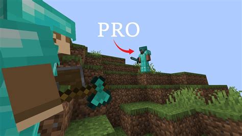 Minecraft Pvp Vs Pro Youtube