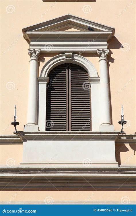 Window In Rome Stock Photo Image Of Architecture Destination 45085626