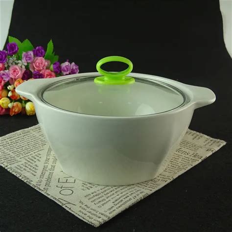 Wholesale White Cooking Soup Pot Ceramic Soup Pot With Glass Lid Buy