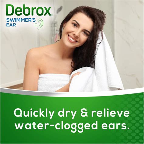 Debrox Swimmer's Ear Drying Drops 1 Fl Oz (Pack of 1) | Fast-Acting ...