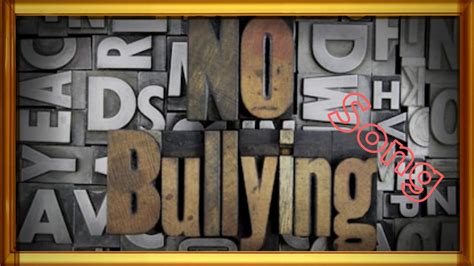 Be Heard No Bullies Anti Bullying Song Youtube