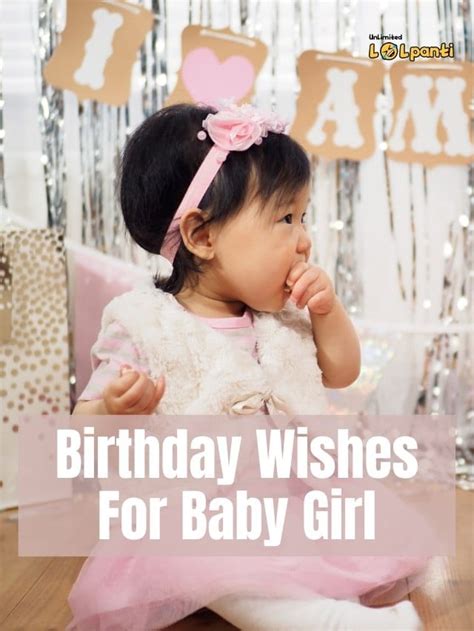 Birthday Wishes For Baby Girl - LOLPanti