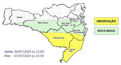 Defesa Civil Frente Fria Causa Chuva Persistente E Intensa Em Sc