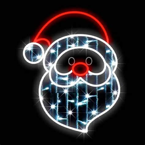 Led Santa Claus Christmas Decoration Fantasy Christmas Lights