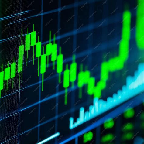 Premium Photo Stock Market Or Forex Trading Graph On Candlestick