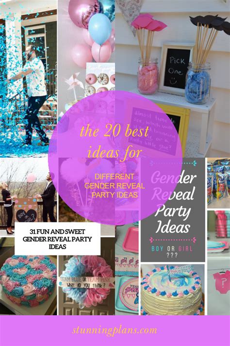 The 20 Best Ideas For Different Gender Reveal Party Ideas Home