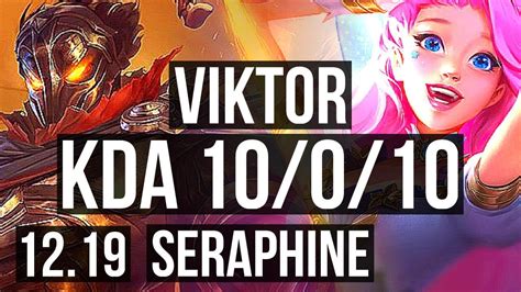 Viktor Vs Seraphine Mid Quadra Legendary Games