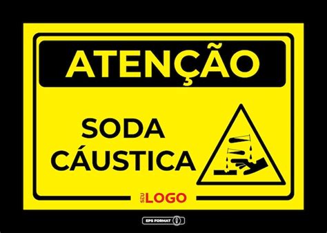 Caustic Soda Sign