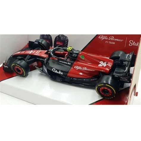 Miniatura F Rmula Alfa Romeo C Zhou Guanyu Team