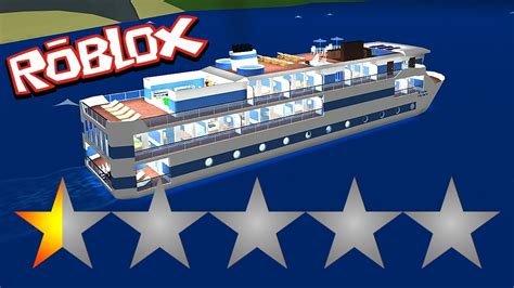 Making The Worst Rated Cruise In Cruise Ship Tycoon Roblox Youtube