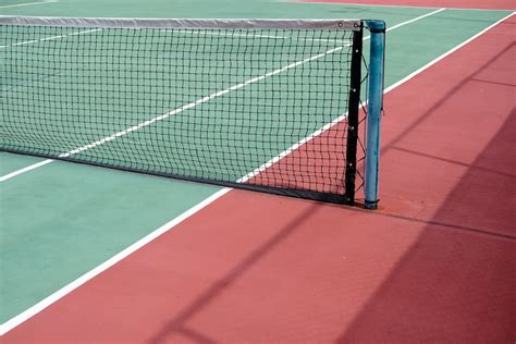 Red and Green Tennis Court · Free Stock Photo