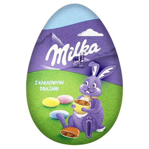 Milka Jajko Z Czekolady Mlecznej Z Kakaowymi Dra Ami G Torimpex Toru