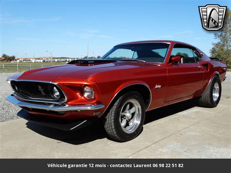 Vente De Ford Mustang Fastback 428 Cobra Jet 1969 Prix Tout Compris