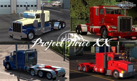 Project3XX Pack ATS Trucks v2.149A for American Truck Simulator