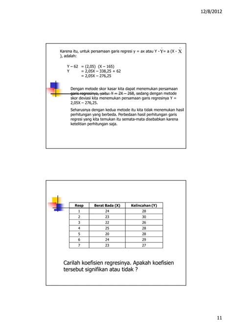 6 Korelasi Dan Regresi PDF