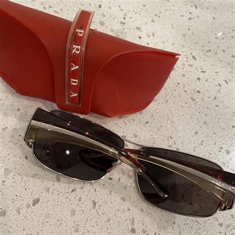 Prada Sunglasses With Case No Damages Normal Wear Depop