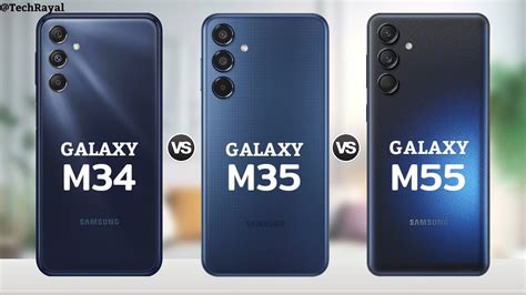 Samsung Galaxy M34 5g Vs Samsung Galaxy M35 5g Vs Samsung Galaxy M55 Full Comparison Youtube