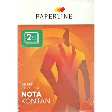 Jual Nota Kontan Paperline 2 Ply Ncr 1 Pack 10 Buku Di Lapak Tiv