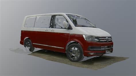 Vw T6 Multivan Partial Cloud 3d Model By Pavel Starosta Pasta3d