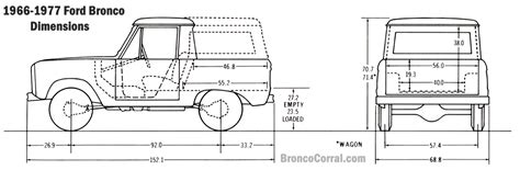 Ford Bronco Ii Dimensions Corral