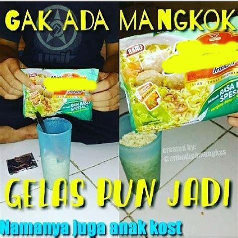 Meme Kocak Buka Puasa Ala Anak Kos Murah Meriah