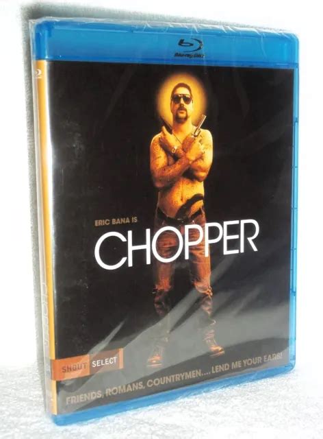 CHOPPER (BLU-RAY, 2024) NEU Eric Bana Vince Colosimo Drama Biographie ...