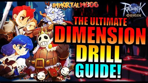 THE ULTIMATE DIMENSION DRILL GUIDE RAGNAROK ORIGIN YouTube