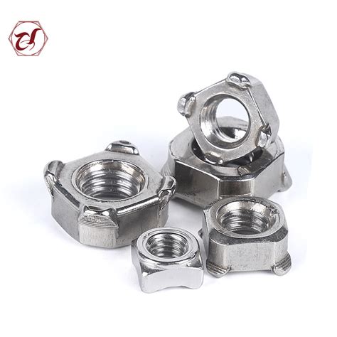 Din Stainless Steel Square Weld Nut Stainless Steel