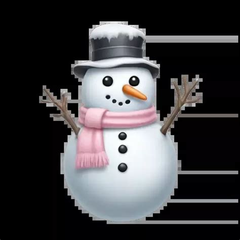 cold emoji snow emoji transparent winter themed emojis  snowman