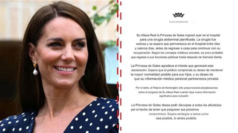 ¿qué Pasará Con Kate Middleton Esto Se Sabe Sobre El Supuesto Pacto De