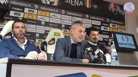 Presentazione Cristiano Scazzola Robur Siena Youtube