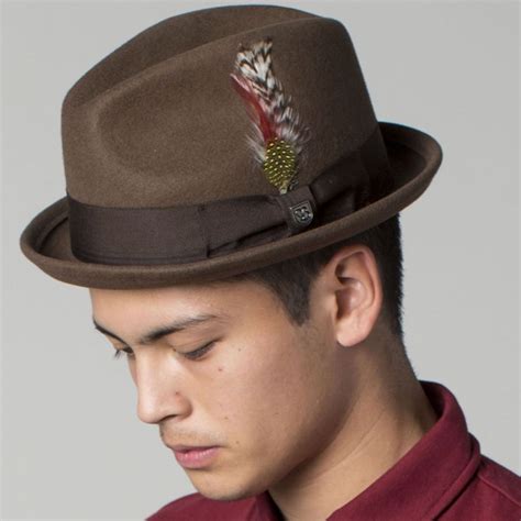 Gain Wool Felt Fedora Hat Mens Hats Fashion Mens Hats Vintage Hats For Men