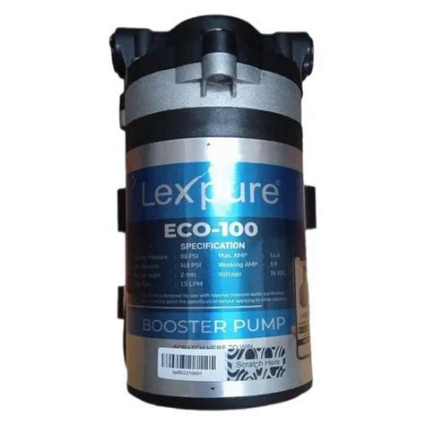 Lexpure Eco 100 RO Water Purifier Booster Pump At Rs 850 RO Water