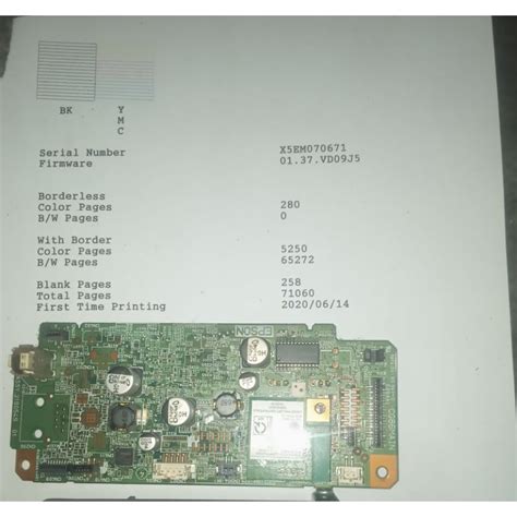 Jual Mainboard Epson L3150 Wifi Second Normal Indonesia Shopee Indonesia