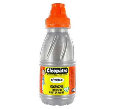 Gouache Cléopâtre Néfertari Argent 250 ml La Fourmi creative