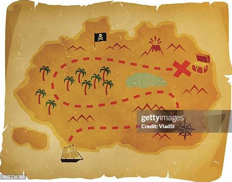 Treasure Map Border Clip Art