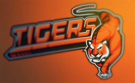 Tigers Sports Logo Designed By Chaz Walgamott Sports Logo Design